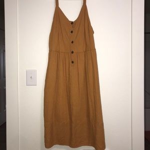 Dress/mustard yellow